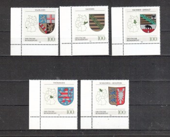 BRD Michelnummer 1712 - 1716 postfrisch EUL BRD Michelnummer 1712 - 1716 postfrisch EUL