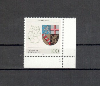 BRD Michelnummer 1712 postfrisch EUR Formnr.1
