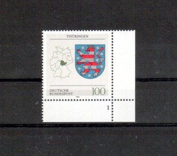 BRD Michelnummer 1716 postfrisch EUR Formnr.1