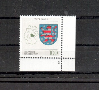 BRD Michelnummer 1716 postfrisch EUR Formnr.2