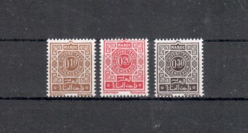 Marokko Porto Michelnummer 30 - 32 postfrisch 