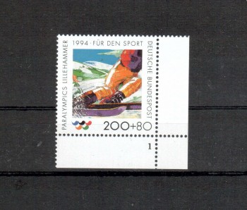 BRD Michelnummer 1720 postfrisch EUR Formnr.1