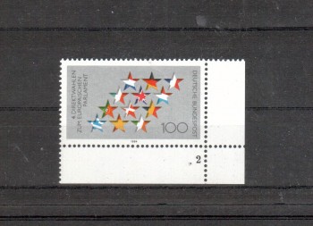 BRD Michelnummer 1724 postfrisch EUR Formnr.2