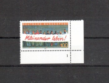 BRD Michelnummer 1725 postfrisch EUR Formnr.1