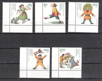 BRD Michelnummer 1726 - 1730 postfrisch EUL BRD Michelnummer 1726 - 1730 postfrisch EUL