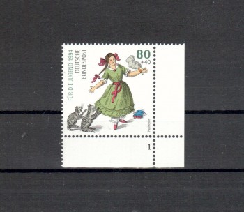 BRD Michelnummer 1726 postfrisch EUR Formnr.1