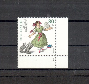 BRD Michelnummer 1726 postfrisch EUR Formnr.2