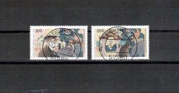 BRD Michelnummer 1734 - 1735 gestempelt