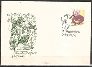 DDR Michelnummer 1736 FDC DDR Michelnummer 1736 FDC