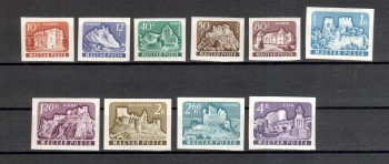 Ungarn Michelnummer 1737 - 1746 B postfrisch