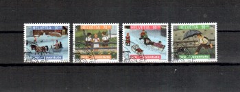 Schweiz Michelnummer 1740 - 1743 gestempelt