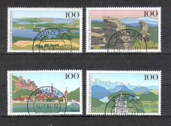 BRD Michelnummer 1742 - 1745 gestempelt BRD Michelnummer 1742 - 1745 gestempelt