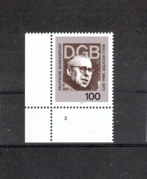 BRD Michelnummer 1753 postfrisch EUL Formnr.3 BRD Michelnummer 1753 postfrisch EUL Formnr.3