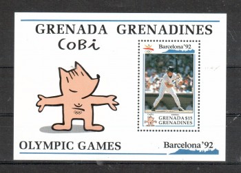 (intern: OLY175 ) Grenada/Grenadinen Michelnummer Block 237 postfrisch