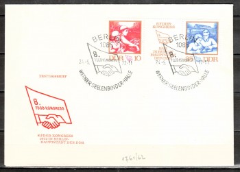DDR Michelnummer 1761 - 1762 FDC DDR Michelnummer 1761 - 1762 FDC