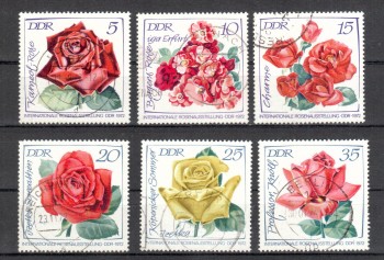 DDR Michelnummer 1763 - 1768 gestempelt
