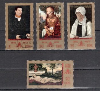 DDR Michelnummer 1769 - 1772 gestempelt