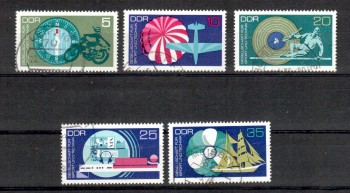 DDR Michelnummer 1773 - 1777 gestempelt