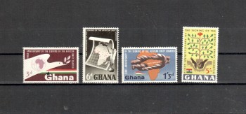 Ghana Michelnummer 177 - 180 postfrisch 