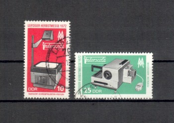 DDR Michelnummer 1782 - 1783 gestempelt