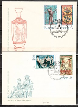 DDR Michelnummer 1785 - 1788 FDC DDR Michelnummer 1785 - 1788 FDC