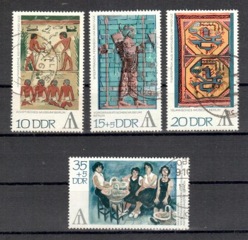 DDR Michelnummer 1785 - 1788 gestempelt