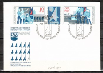 DDR Michelnummer 1799 - 1800 FDC DDR Michelnummer 1799 - 1800 FDC