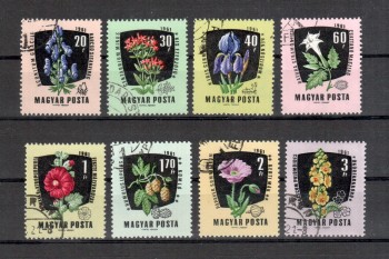 Ungarn Michelnummer 1799 - 1806 A gestempelt Ungarn Michelnummer 1799 - 1806 A gestempelt