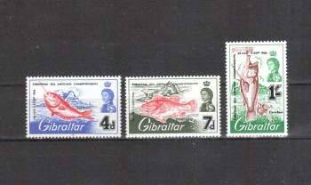 Gibraltar Michelnummer 179 - 181 postfrisch