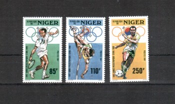 ( 179seoul_calgary ) Niger Michelnummer 1015 - 1017 postfrisch ( 179seoul_calgary ) Niger Michelnummer 1015 - 1017 postfrisch