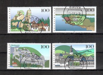 BRD Michelnummer 1807 - 1810 gestempelt