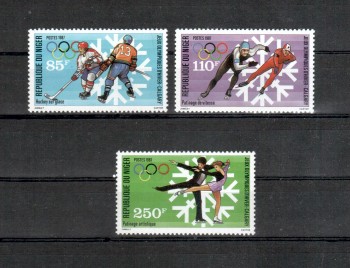 ( 180seoul_calgary ) Niger Michelnummer 1019 - 1021 postfrisch ( 180seoul_calgary ) Niger Michelnummer 1019 - 1021 postfrisch