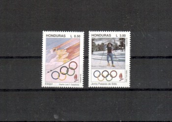 (intern: OLY181 ) Honduras Michelnummer 1134 - 1135 postfrisch