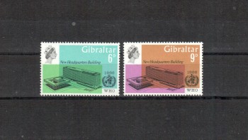 Gibraltar Michelnummer 182 - 183 postfrisch