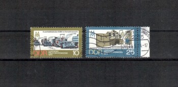 DDR Michelnummer 1832 - 1833 gestempelt