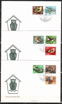 DDR Michelnummer 1834 - 1841 FDC DDR Michelnummer 1834 - 1841 FDC