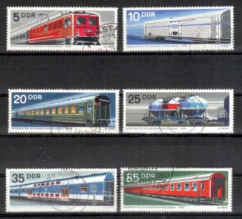 DDR Michelnummer 1844 - 1849 gestempelt