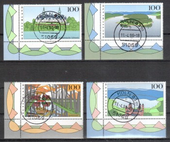 BRD Michelnummer 1849 - 1852 gestempelt BRD Michelnummer 1849 - 1852 gestempelt