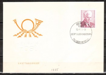 DDR Michelnummer 1855 FDC DDR Michelnummer 1855 FDC