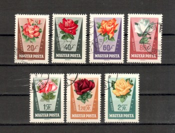 Ungarn Michelnummer 1856 - 1862 A gestempelt Ungarn Michelnummer 1856 - 1862 A gestempelt