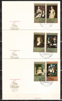 DDR Michelnummer 1892 - 1897 FDC DDR Michelnummer 1892 - 1897 FDC