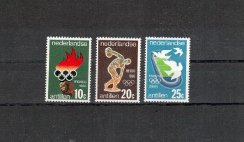 (intern: OLY191 ) Nied.Antillen Michelnummer 187 - 189 postfrisch
