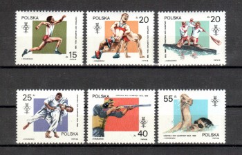 ( 191seoul_calgary ) Polen Michelnummer 3149 - 3154 postfrisch ( 191seoul_calgary ) Polen Michelnummer 3149 - 3154 postfrisch