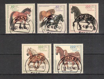 BRD Michelnummer 1920 - 1924 gestempelt BRD Michelnummer 1920 - 1924 gestempelt