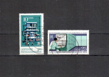 DDR Michelnummer 1931 - 1932 gestempelt DDR Michelnummer 1931 - 1932 gestempelt