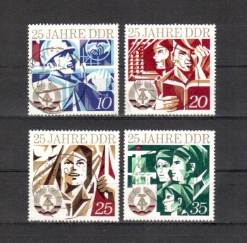 DDR Michelnummer 1949 - 1952 gestempelt DDR Michelnummer 1949 - 1952 gestempelt