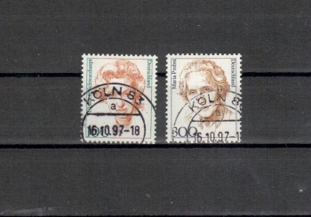 BRD Michelnummer 1955 - 1956 gestempelt