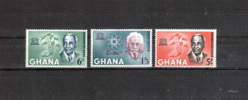 Ghana Michelnummer 195 - 197 A postfrisch 