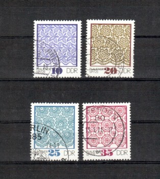 DDR Michelnummer 1963 - 1966 gestempelt DDR Michelnummer 1963 - 1966 gestempelt