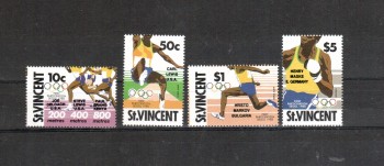 (intern: OLY196 ) St.Vincent Michelnummer 1130 - 1133 postfrisch